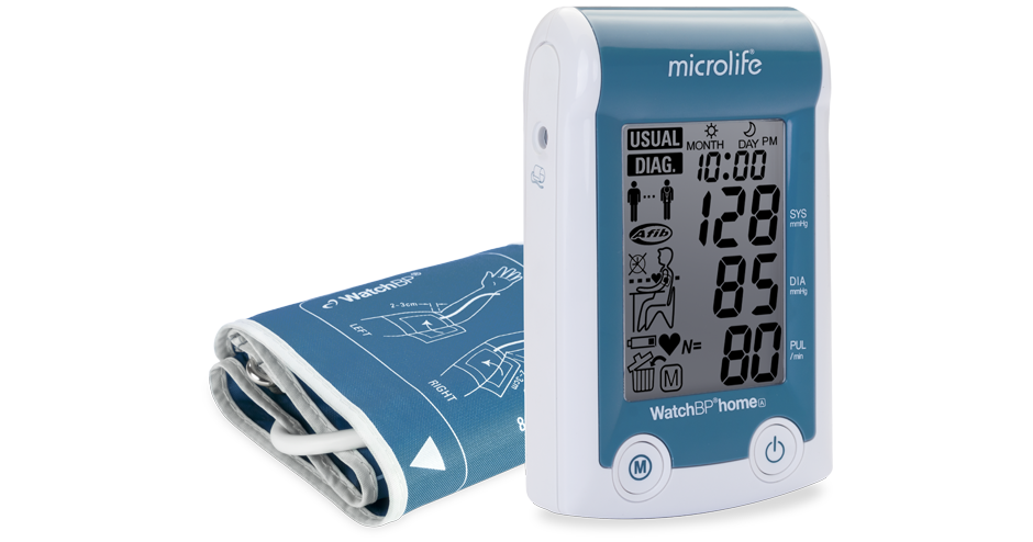 Dual digital tensiometer measuring blood pressure ankle-brachial index  Microlife